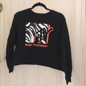 Primark - crop sweatshirt - Mtv Vintage collection